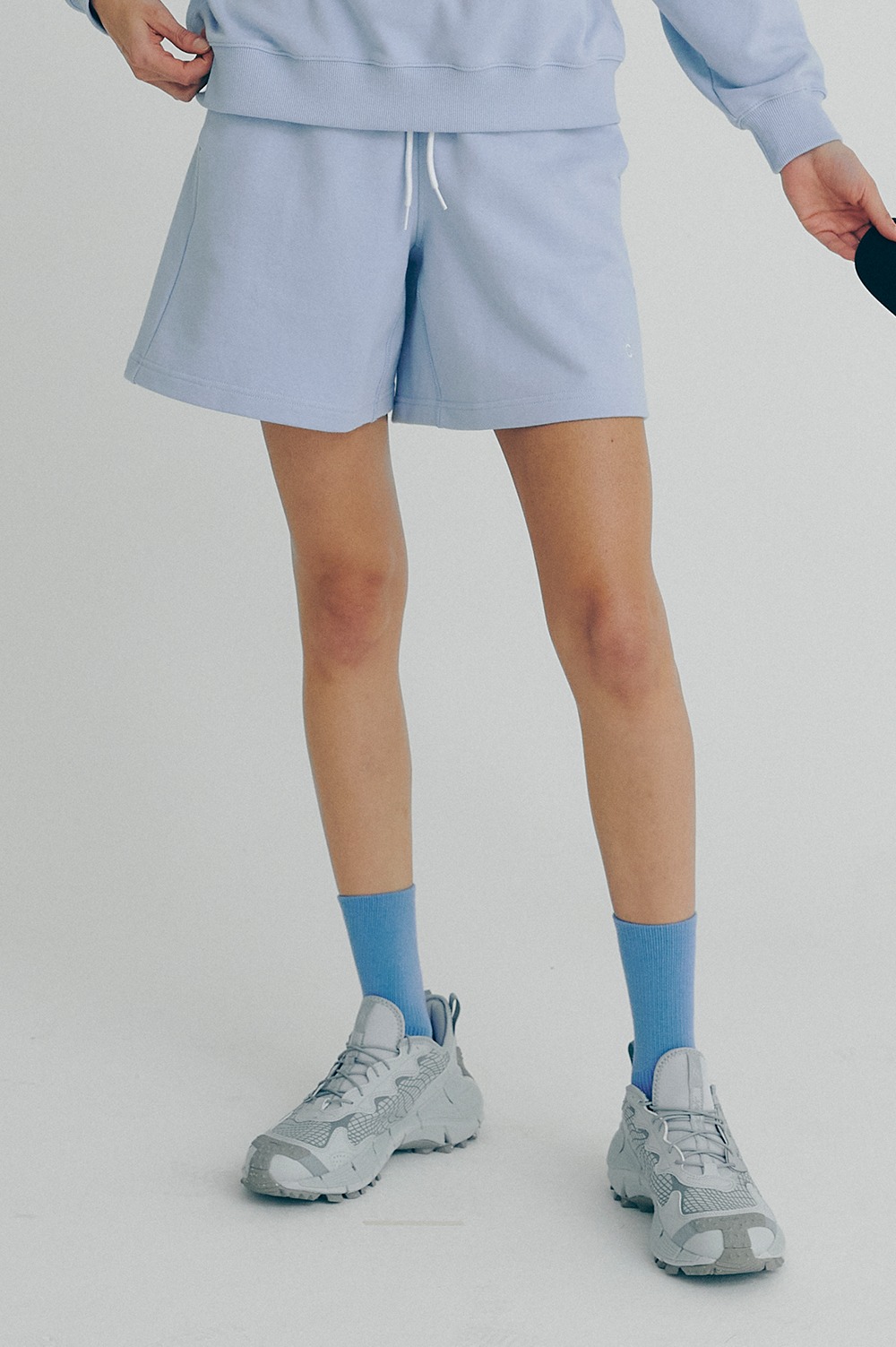 clove - [22SS clove] Active Half Shorts_Women (Sky Blue)