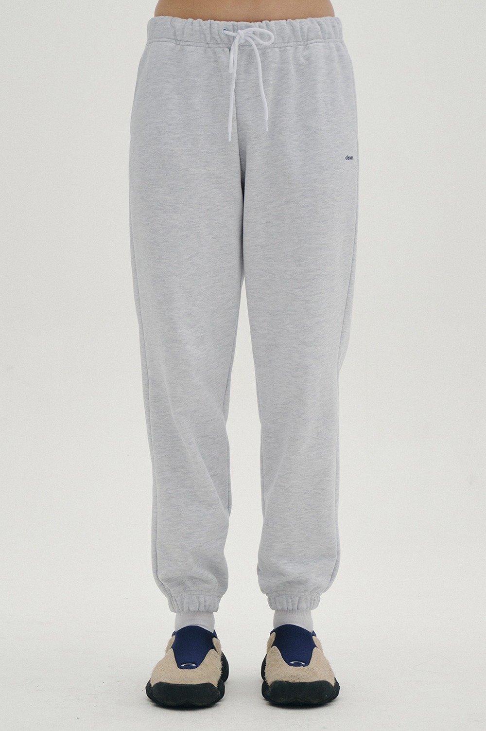 clove - [23SS clove] New Active Sweat Pants_Women (Light Grey)