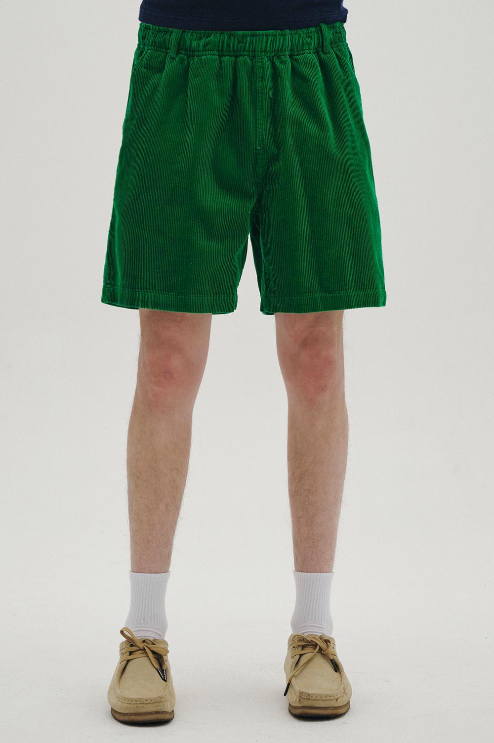 clove - [23SS clove] Corduroy Short Pants_Men (Green)