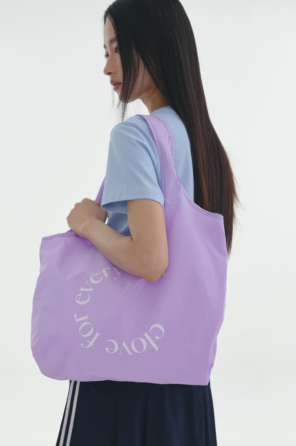 clove - [5/24(금) 예약배송][24SS Clove] Packable Tote Bag (Lavender)